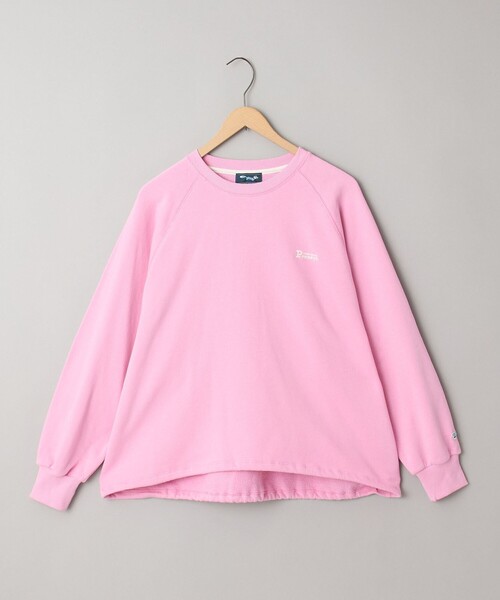 PENNEYS(ぺニーズ)の「Penneys(ぺニーズ)別注 裾ドロスト裏毛スウェットプルオーバー(スウェット・レディース・グレー/ナチュラル/ライトブルー/ネイビー/ピンク・M/L)」の21枚目の写真