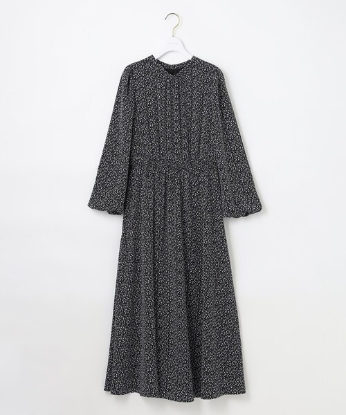 ANY SIS(エニィスィス)の「【洗える】フラワープリントワンピース × ニットベスト セット(セットアップ・レディース・ブラック系4/アイボリー系4・4)」の16枚目の写真