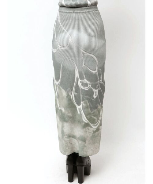 EMODA（エモダ）の「マキシプリントリブニットスカート（スカート・レディース・ブラック/その他/その他1・FREE）」の20枚目の写真