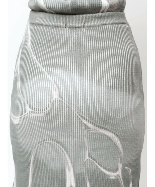 EMODA（エモダ）の「マキシプリントリブニットスカート（スカート・レディース・ブラック/その他/その他1・FREE）」の21枚目の写真