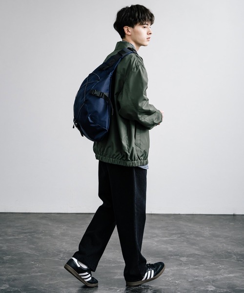 Rocky Monroe（ロッキーモンロー）の「ビッグワンショルダーバック ボディバッグ（ショルダーバッグ・メンズ・ネイビー/ブラック/ブラウン/グレー・FREE）」の19枚目の写真