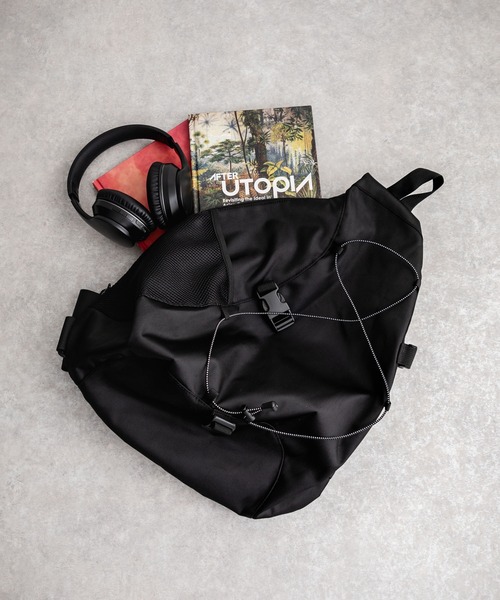 Rocky Monroe（ロッキーモンロー）の「ビッグワンショルダーバック ボディバッグ（ショルダーバッグ・メンズ・ネイビー/ブラック/ブラウン/グレー・FREE）」の6枚目の写真