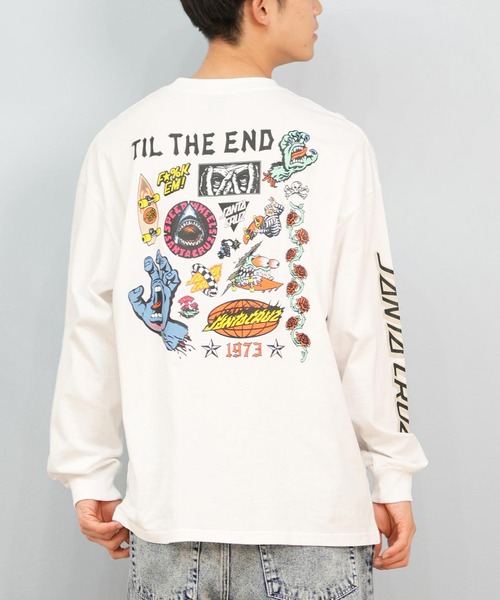 【激レア‼️】XLサイズ×SANTA CRUZ ×Tシャツ XL/古着 サンタクルーズ 半袖 Tシャツ メンズ スクリーミングハンド