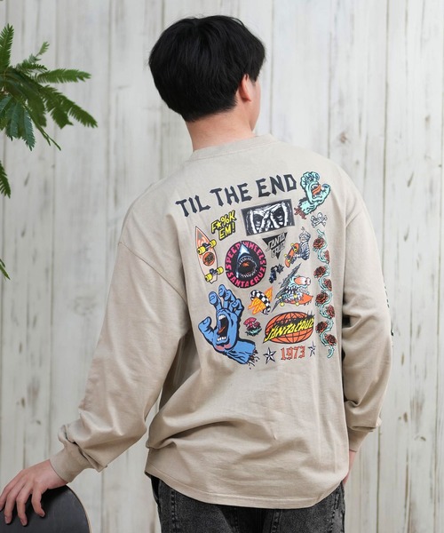 ムラサキスポーツ限定】SANTACRUZ/サンタクルーズ ロンT バック