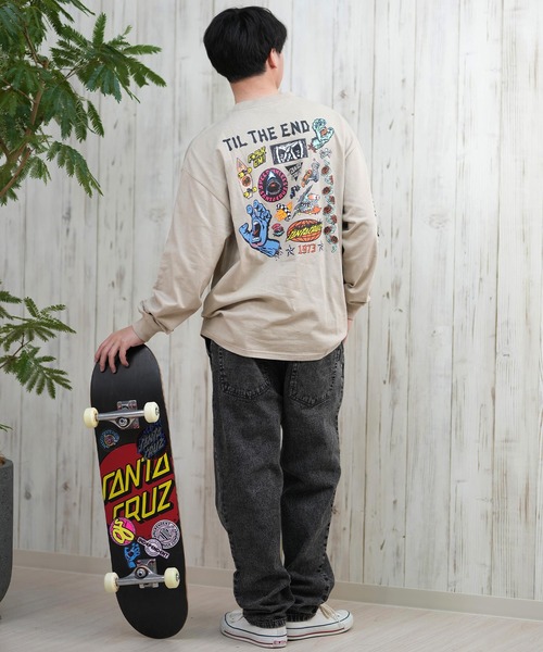 セール】【ムラサキスポーツ限定】SANTACRUZ/サンタクルーズ ロンT