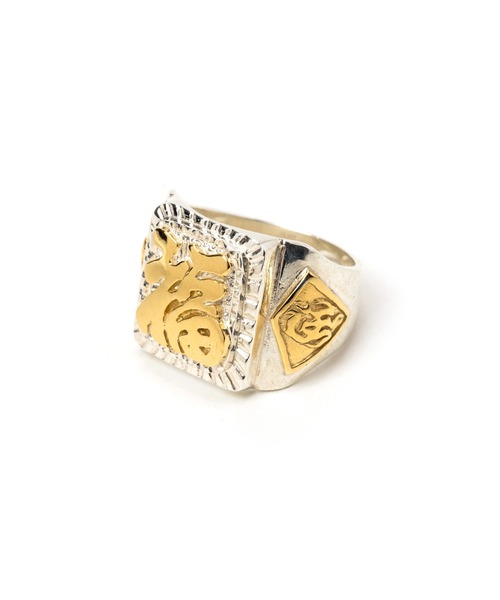 CALEE(キャリー)の「MEXICAN TASTE JAPANESE FUKU RING <SILVER × GOLD>(リング・メンズ・シルバー×ゴールド・#19/#21/#23/#17)」の7枚目の写真