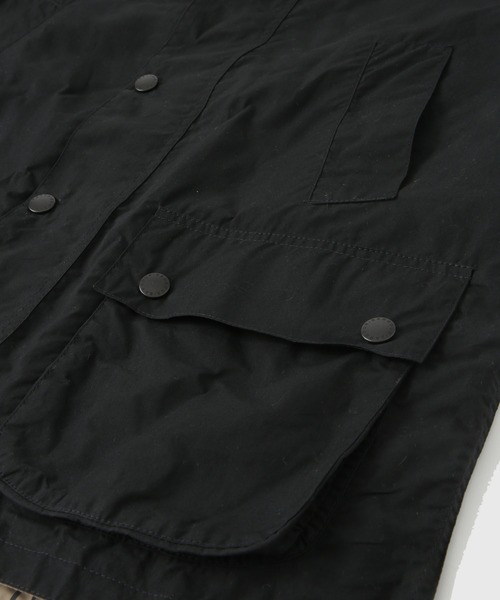 Barbour(バブアー)の「《別注》【Barbour/バブアー】BEDALE CLASSIC リバーシブルブルゾン / ブルガリア製(ブルゾン・メンズ・ブラック・L/M/S/XL)」の8枚目の写真