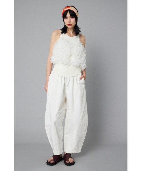 HeRIN.CYE Many frill bustier メニーフリルビスチェ セール】Bi color many frill bustier バイカラーメニーフリルビスチェ