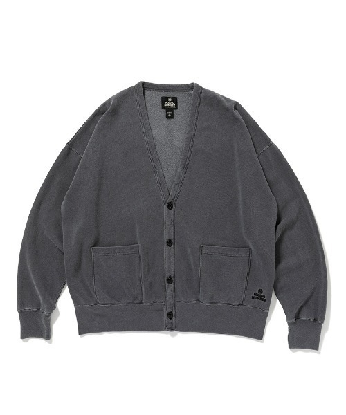 MAGIC NUMBER（マジック ナンバー）の「【MAGIC NUMBER】 LIGHT PIGMENT SWEAT CARDIGON ライトピグメントクルースウェットカーディガン（カーディガン/ボレロ・メンズ・オフホワイト/ブルー/ブラック・LARGE/X-LARGE/MEDIUM）」の3枚目の写真