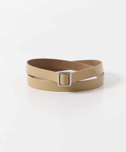 URBAN RESEARCH DOORS(アーバンリサーチドアーズ)の「スクエアベルト(ベルト・レディース・ブラック/ベージュ・ONE)」の8枚目の写真