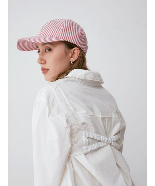 Ungrid（アングリッド）の「サッカーストライプキャップ（キャップ・レディース・ブルー/イエロー/レッド・FREE）」の20枚目の写真