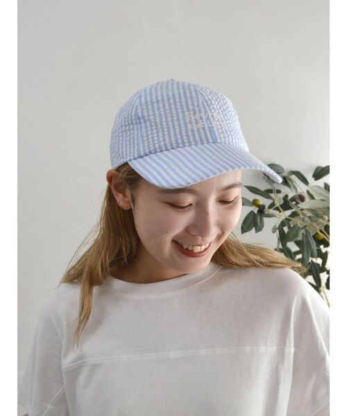 Ungrid（アングリッド）の「サッカーストライプキャップ（キャップ・レディース・ブルー/イエロー/レッド・FREE）」の19枚目の写真