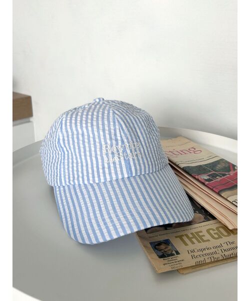 Ungrid（アングリッド）の「サッカーストライプキャップ（キャップ・レディース・ブルー/イエロー/レッド・FREE）」の15枚目の写真