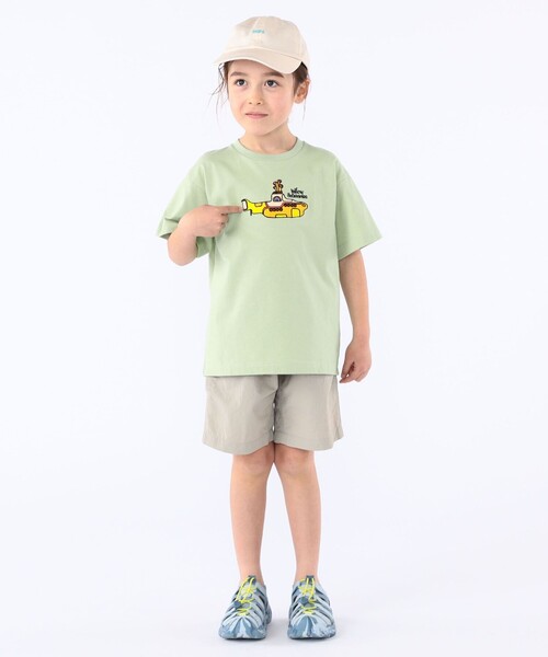 SHIPS（シップス）の「SHIPS KIDS:マイクロ ロゴ キャップ（キャップ・キッズ・アイボリー/サックスブルー/ベージュ・ONE SIZE）」の4枚目の写真