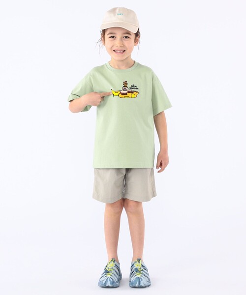 SHIPS（シップス）の「SHIPS KIDS:マイクロ ロゴ キャップ（キャップ・キッズ・アイボリー/サックスブルー/ベージュ・ONE SIZE）」の5枚目の写真