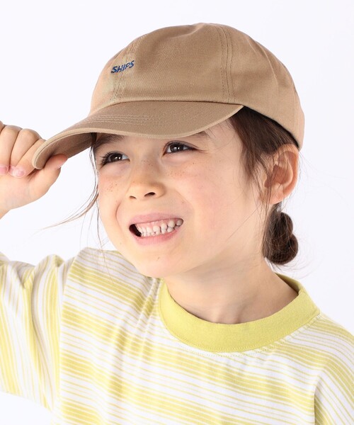 SHIPS（シップス）の「SHIPS KIDS:マイクロ ロゴ キャップ（キャップ・キッズ・アイボリー/サックスブルー/ベージュ・ONE SIZE）」の14枚目の写真