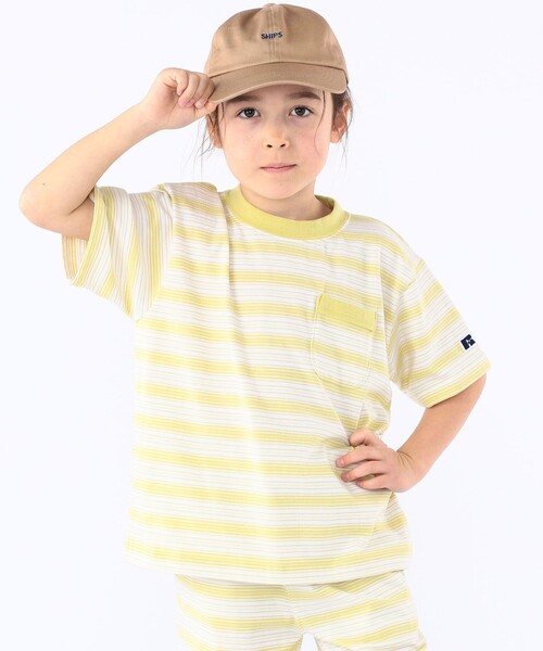 SHIPS（シップス）の「SHIPS KIDS:マイクロ ロゴ キャップ（キャップ・キッズ・アイボリー/サックスブルー/ベージュ・ONE SIZE）」の15枚目の写真