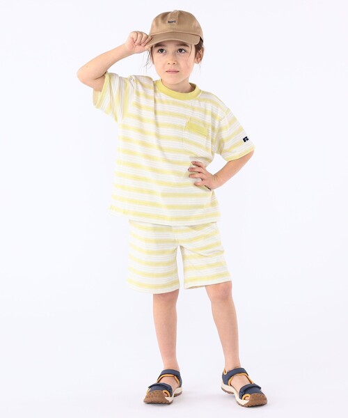 SHIPS（シップス）の「SHIPS KIDS:マイクロ ロゴ キャップ（キャップ・キッズ・アイボリー/サックスブルー/ベージュ・ONE SIZE）」の17枚目の写真