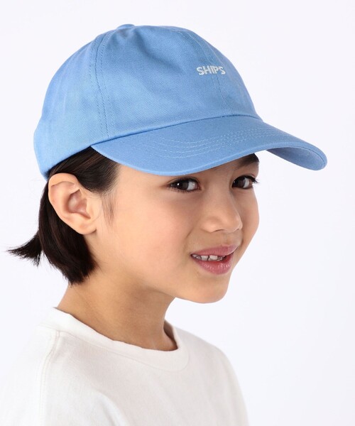 SHIPS（シップス）の「SHIPS KIDS:マイクロ ロゴ キャップ（キャップ・キッズ・アイボリー/サックスブルー/ベージュ・ONE SIZE）」の19枚目の写真