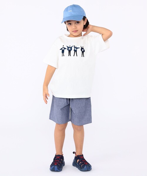 SHIPS（シップス）の「SHIPS KIDS:マイクロ ロゴ キャップ（キャップ・キッズ・アイボリー/サックスブルー/ベージュ・ONE SIZE）」の22枚目の写真