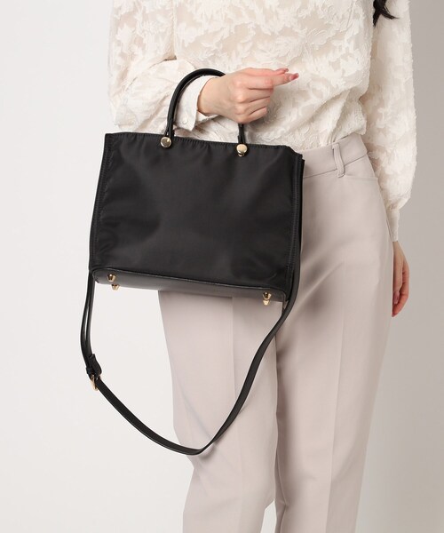 ESPERANZA(エスペランサ)の「2WAYナイロンバッグ(ショルダーバッグ・レディース・アイボリー/チョコ/ブラック/ブルー・FREE)」の20枚目の写真