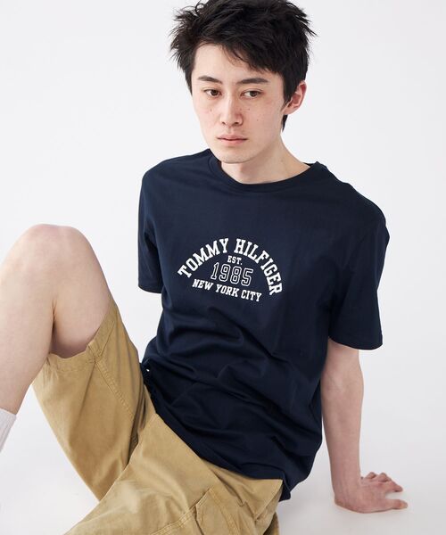 【大人気商品】  (トミーヒルフィガー) Tシャツ トミー ヒルフィガー TOMMY HILFIGER トミー ヒルフィガーワン