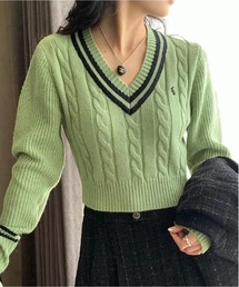 《短丈 ニットセーター ウサギ(BDS)