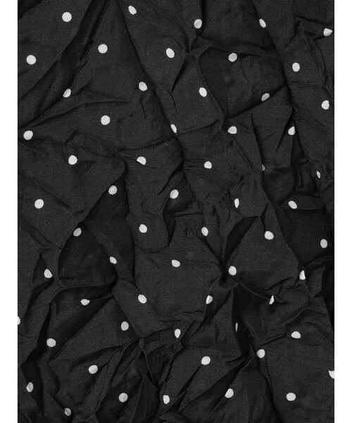 mizuiroind(ミズイロインド)の「mizuiro ind ドットプリントキャッチワッシャーノースリーブシャツ(シャツ/ブラウス・レディース・オフホワイト/ブラック/ネイビー・FREE)」の7枚目の写真