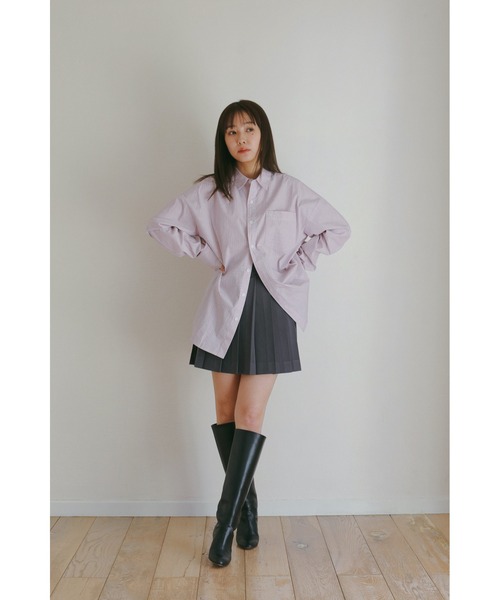 N WITH.(エヌウィズ)の「プリーツミニスカート(スカート・レディース・ベージュ/グレー・MEDIUM/SMALL)」の10枚目の写真