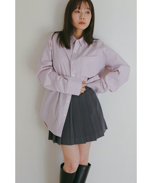 N WITH.(エヌウィズ)の「プリーツミニスカート(スカート・レディース・ベージュ/グレー・MEDIUM/SMALL)」の14枚目の写真