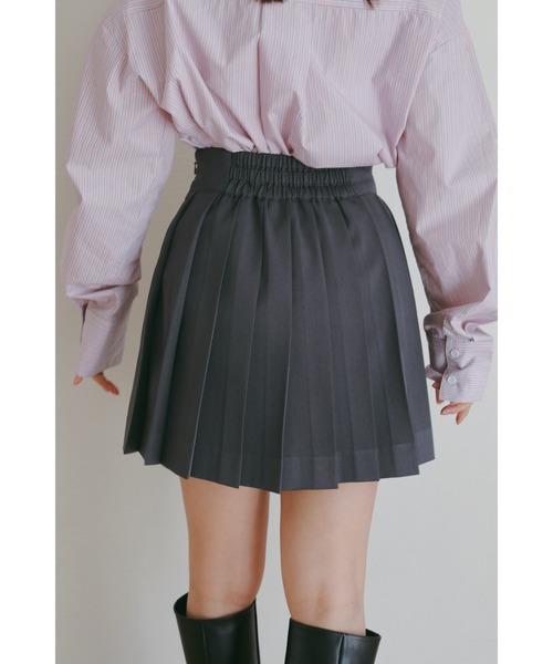 N WITH.(エヌウィズ)の「プリーツミニスカート(スカート・レディース・ベージュ/グレー・MEDIUM/SMALL)」の20枚目の写真