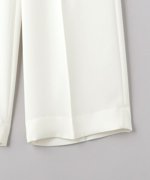 UNITED ARROWS 2タック ワイドパンツ WHITE 新品未使用品 UNITED ARROWS｜2タック ワイドパンツ WHITE | Rakuten Fashion
