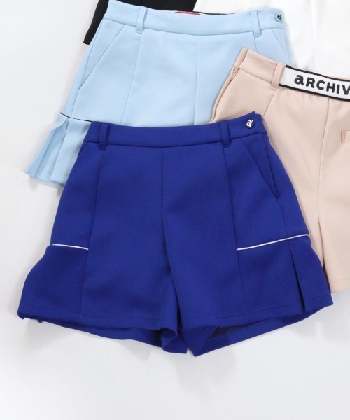 archivio(アルチビオ)の「<LADIES>サイドタックUVショートパンツ(その他パンツ・レディース・ホワイト/オレンジ/ネイビー/ライトブルー/ブルー・S/M/L)」の5枚目の写真