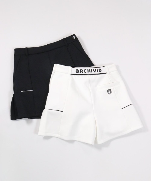 archivio（アルチビオ）の「<LADIES>サイドタックUVショートパンツ