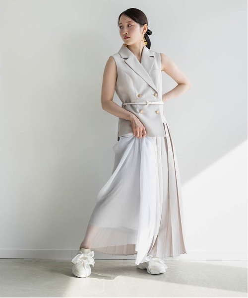 RANDA(ランダ)の「サテンリボンツイードスニーカー(スニーカー・レディース・ブラック/ホワイト・S/M/L/LL)」の8枚目の写真