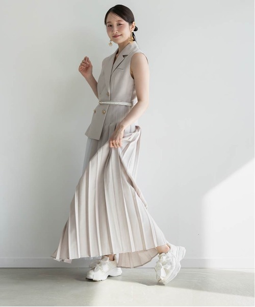 RANDA(ランダ)の「サテンリボンツイードスニーカー(スニーカー・レディース・ブラック/ホワイト・S/M/L/LL)」の9枚目の写真