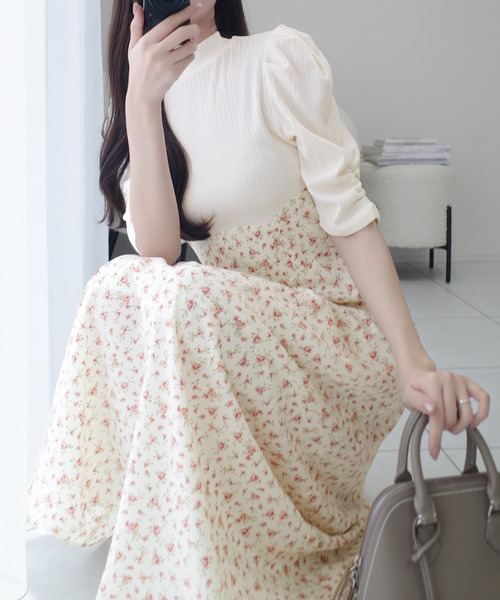 みゆてん 白メイド服 Mリボンタイ付きクラシカルアイボリーワンピース 単品 みゆてん様専用 白メイド服 Mリボンタイ付きクラシカル