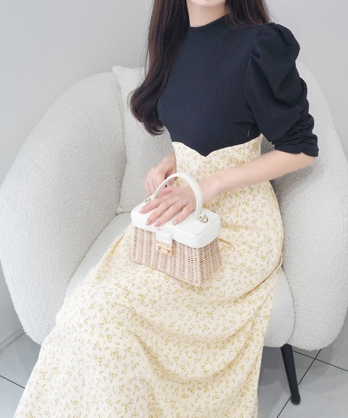 みゆてん 白メイド服 Mリボンタイ付きクラシカルアイボリーワンピース 単品 みゆてん様専用 白メイド服 Mリボンタイ付きクラシカル