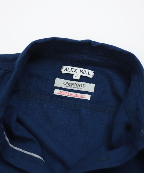 OMNIGOD（オムニゴッド）の「[OMNIGOD mens / オムニゴッド] ALEX MILL×OMNIGOD インディゴセルヴィッチシャンブレー ユーティリティーワークシャツ（シャツ/ブラウス・メンズ・ブルー系その他・L/S/M）」の16枚目の写真