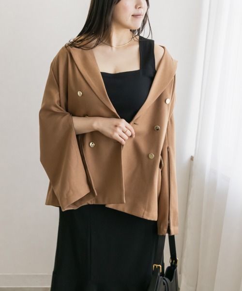 CLETTE(クレット)の「スクエアネックタンクトップ(タンクトップ・レディース・オフホワイト/ブラック・5L/4L/3L/LL)」の13枚目の写真