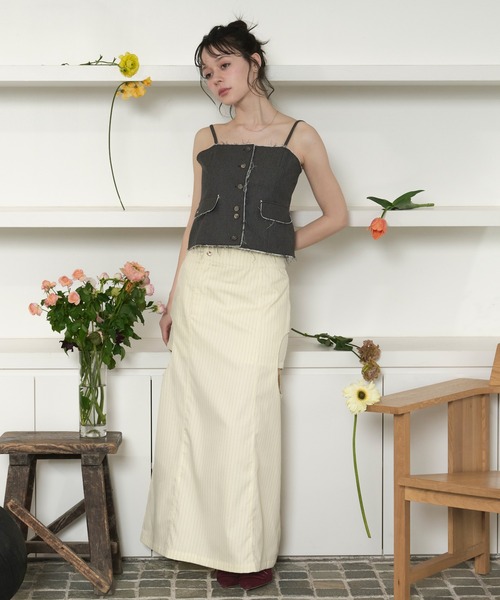 セール】cut off corset bustier / カットオフコルセット