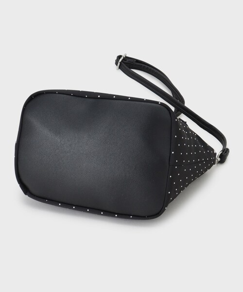 index（インデックス）の「【2WAY】ラインストーン持ち手フリルバッグ（トートバッグ・レディース・グレー/ブラック/ブルー系・00）」の19枚目の写真