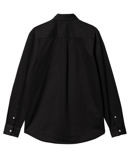 Carhartt（カーハート）の「Carhartt WIP/カーハートダブリューアイピー L/S MADISON SHIRT 長袖シャツ ワンポイント I023339（シャツ/ブラウス・メンズ・ブラック/ブラウン/ホワイト×ブラック/グレー・L/XL/M）」の10枚目の写真