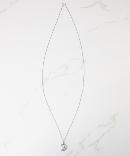 PAPILLONNER（パピヨネ）の「ステンレスディンプル2WAYネックレス（ネックレス・レディース・シルバー/ゴールド・FREE）」の10枚目の写真