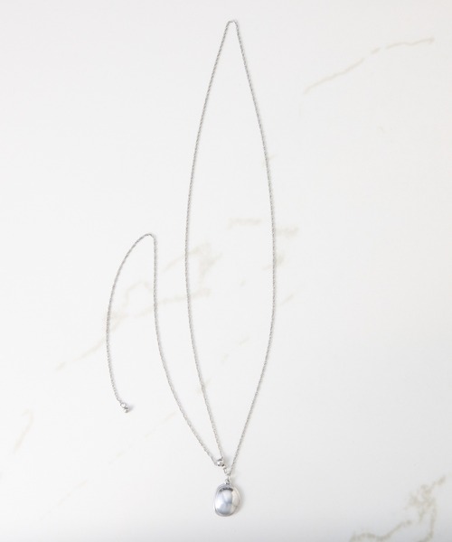 PAPILLONNER（パピヨネ）の「ステンレスディンプル2WAYネックレス（ネックレス・レディース・シルバー/ゴールド・FREE）」の12枚目の写真