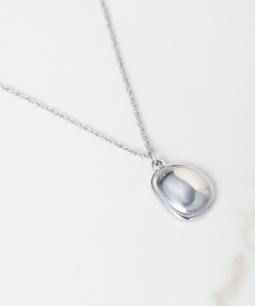 PAPILLONNER（パピヨネ）の「ステンレスディンプル2WAYネックレス（ネックレス・レディース・シルバー/ゴールド・FREE）」の14枚目の写真