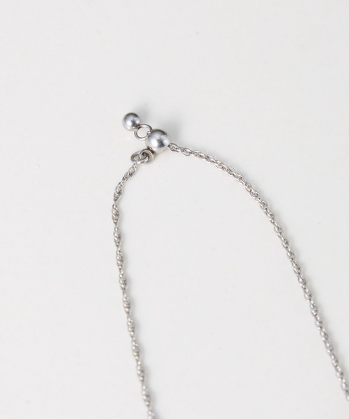 PAPILLONNER（パピヨネ）の「ステンレスディンプル2WAYネックレス（ネックレス・レディース・シルバー/ゴールド・FREE）」の16枚目の写真