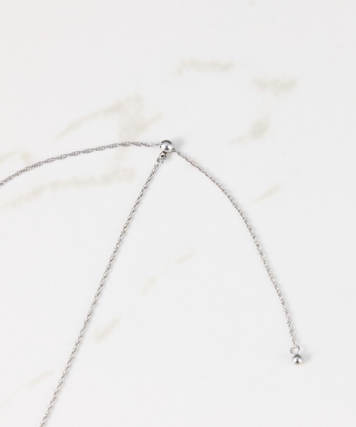 PAPILLONNER（パピヨネ）の「ステンレスディンプル2WAYネックレス（ネックレス・レディース・シルバー/ゴールド・FREE）」の17枚目の写真