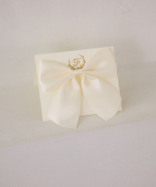 Maison de FLEUR(メゾンドフルール)の「グリーティングカード(その他雑貨・レディース・その他12/アイボリー/ライトピンク/グレイッシュベージュ/ライトブルー/ピンクベージュ/ピンク/レッド・FREE)」の2枚目の写真