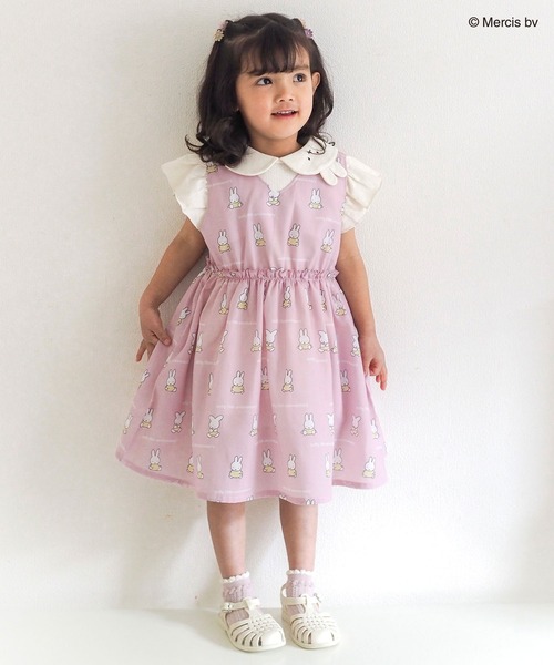 franchelippee すずらんジャンスカ franche lippee - フランシュリッペ すずらんジャンパースカート